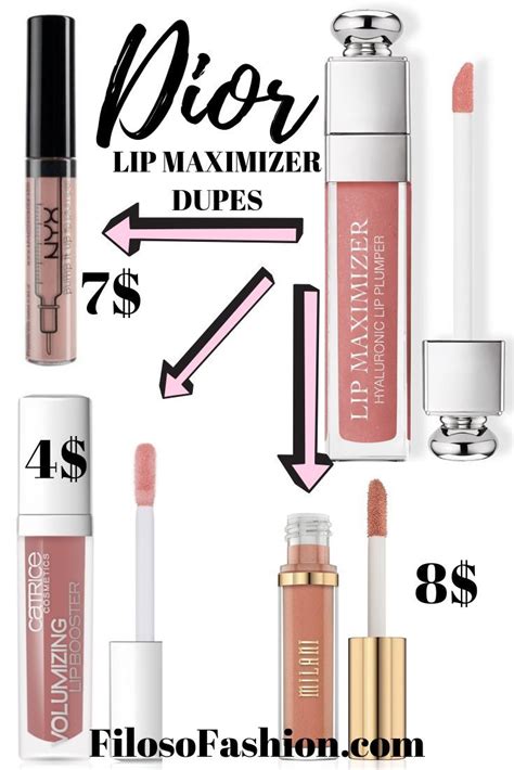 dupe for dior lip maximizer|dior 720 lipstick dupe.